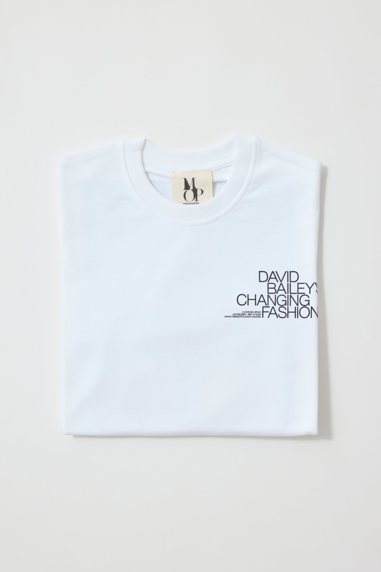 Sudadera infantil branca de Vogue Marie Helvin