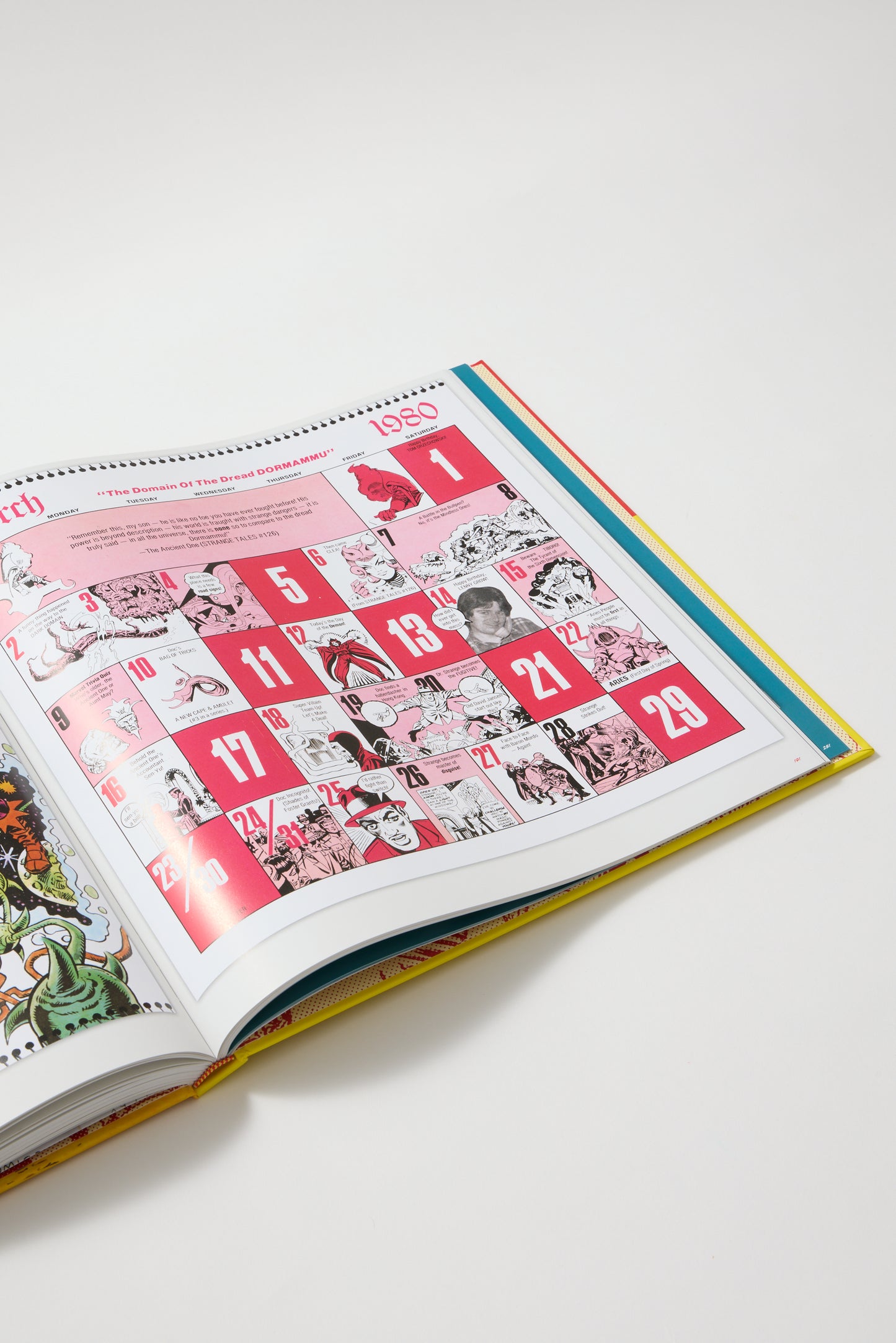 Mighty Marvel Calendar Book