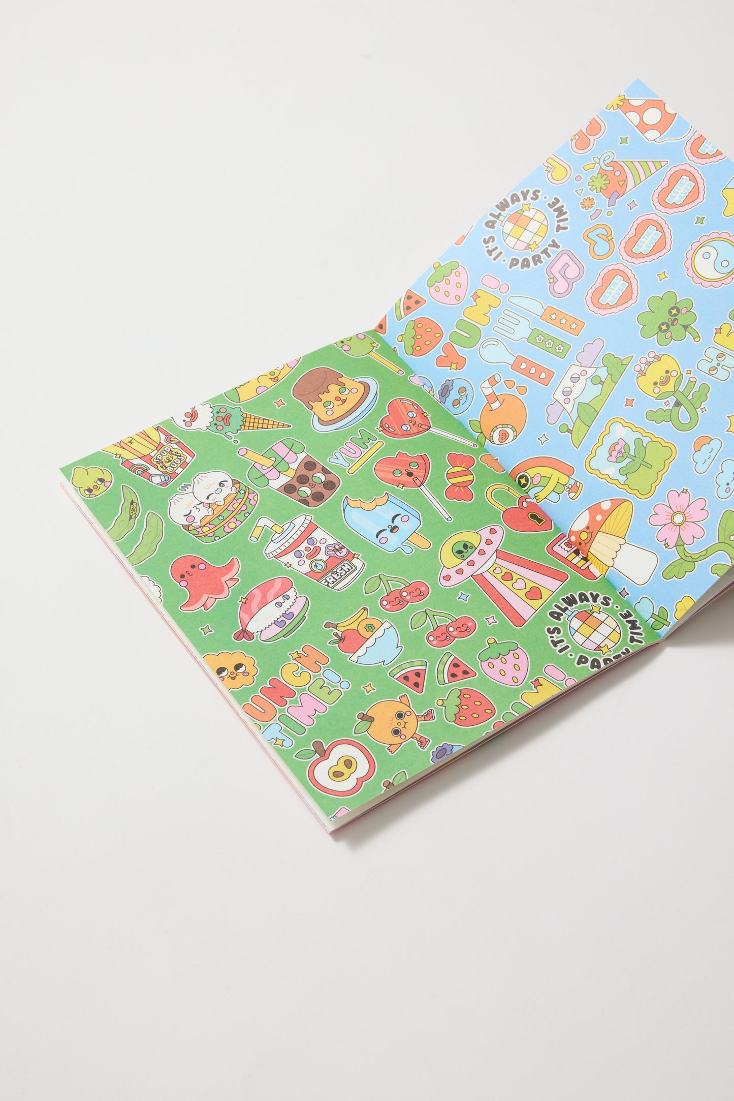 Hello Kawaii!: A book of super cute temporary tattoos
