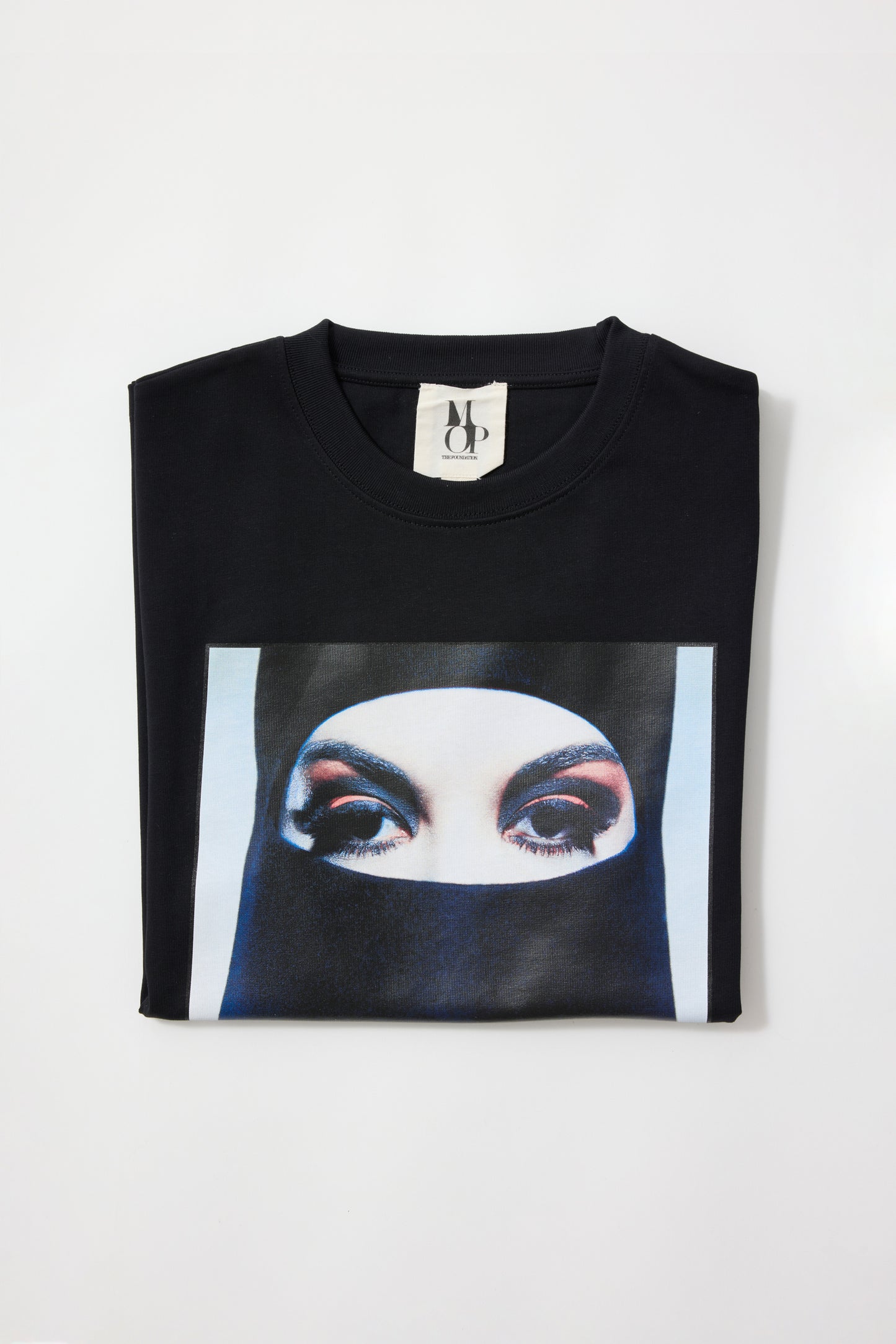 Camiseta manga corta negra Peggy Moffit