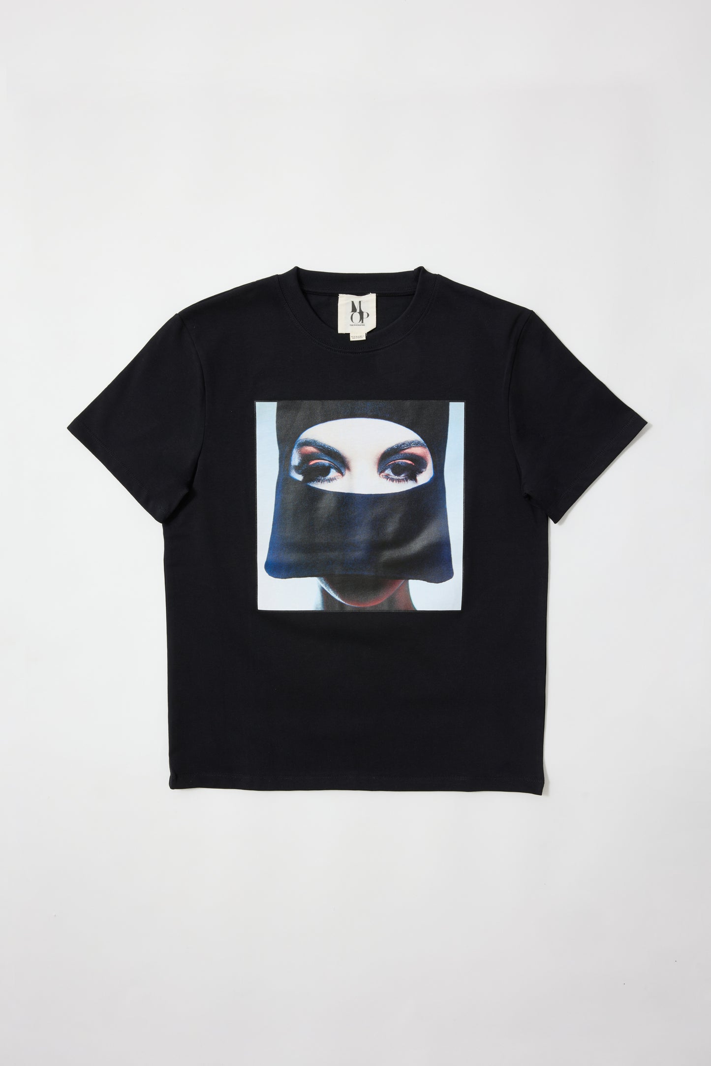 Camiseta manga corta negra Peggy Moffit