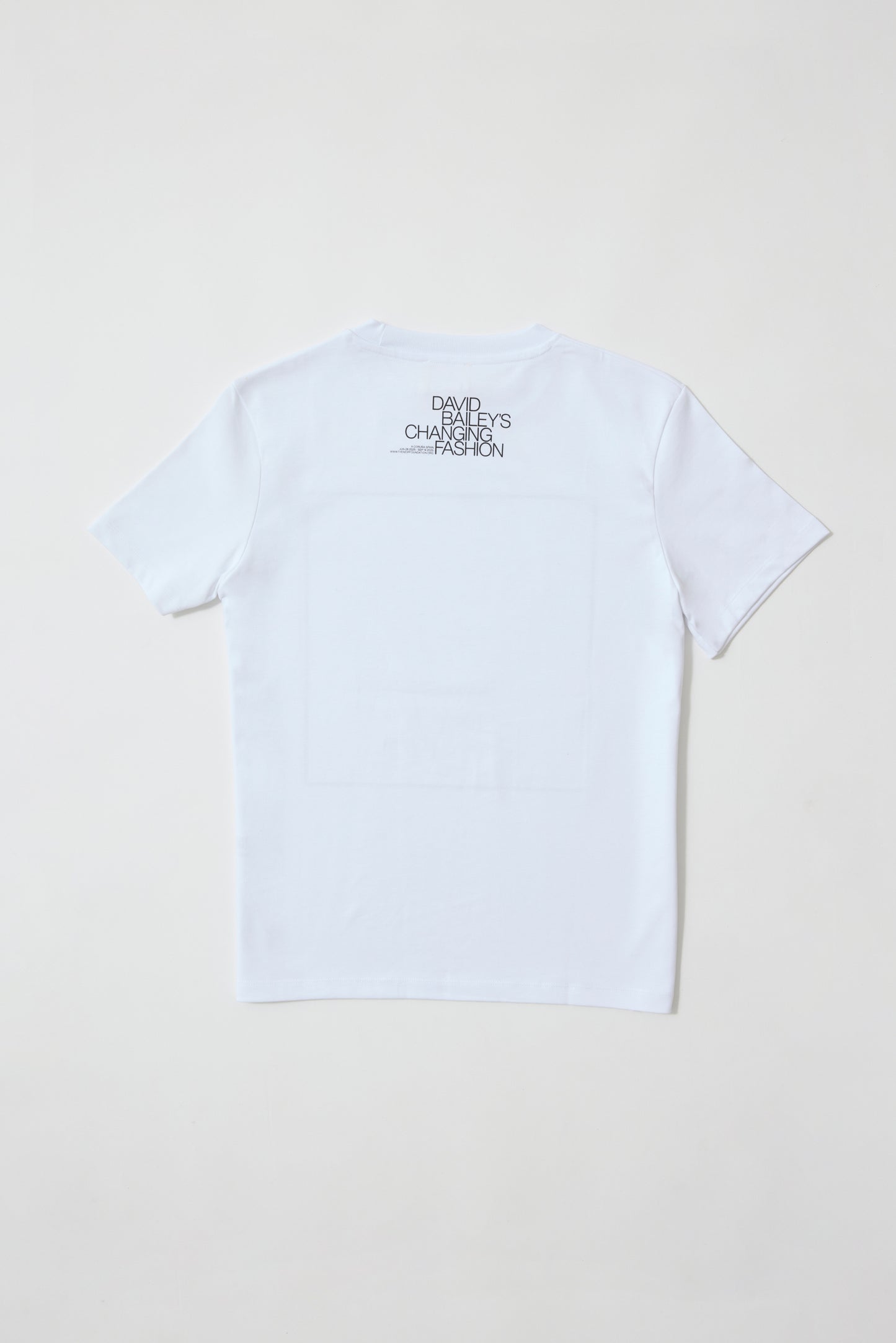 Camiseta manga corta blanca Jean Shrimpton