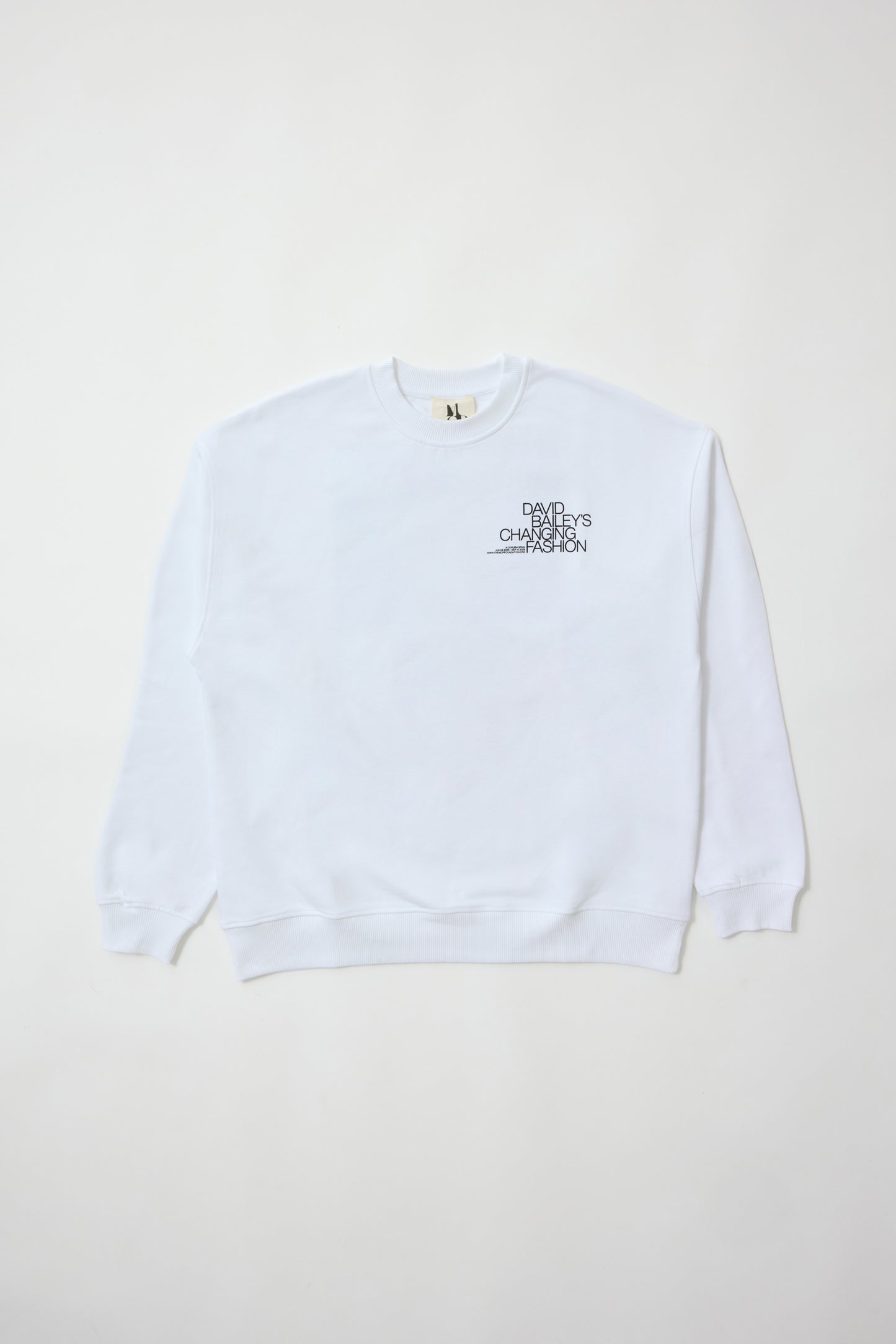 Sudadera blanca Vogue Marie Helvin