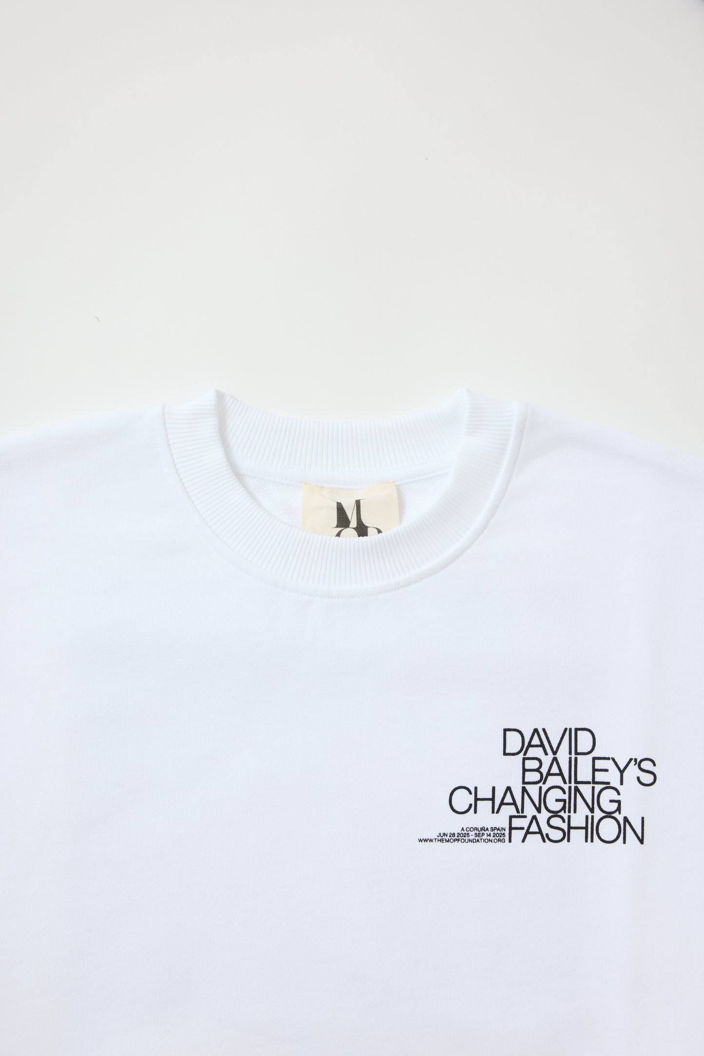 Sudadera blanca Vogue Marie Helvin