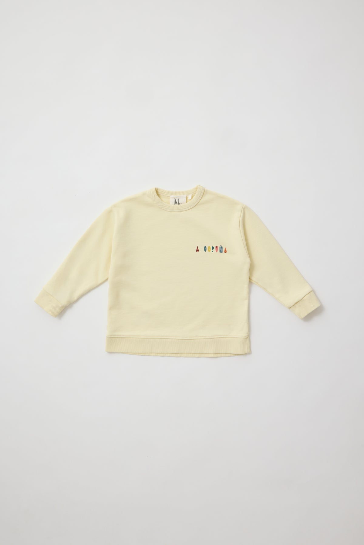 Sudadera amarilla niño "SILO"