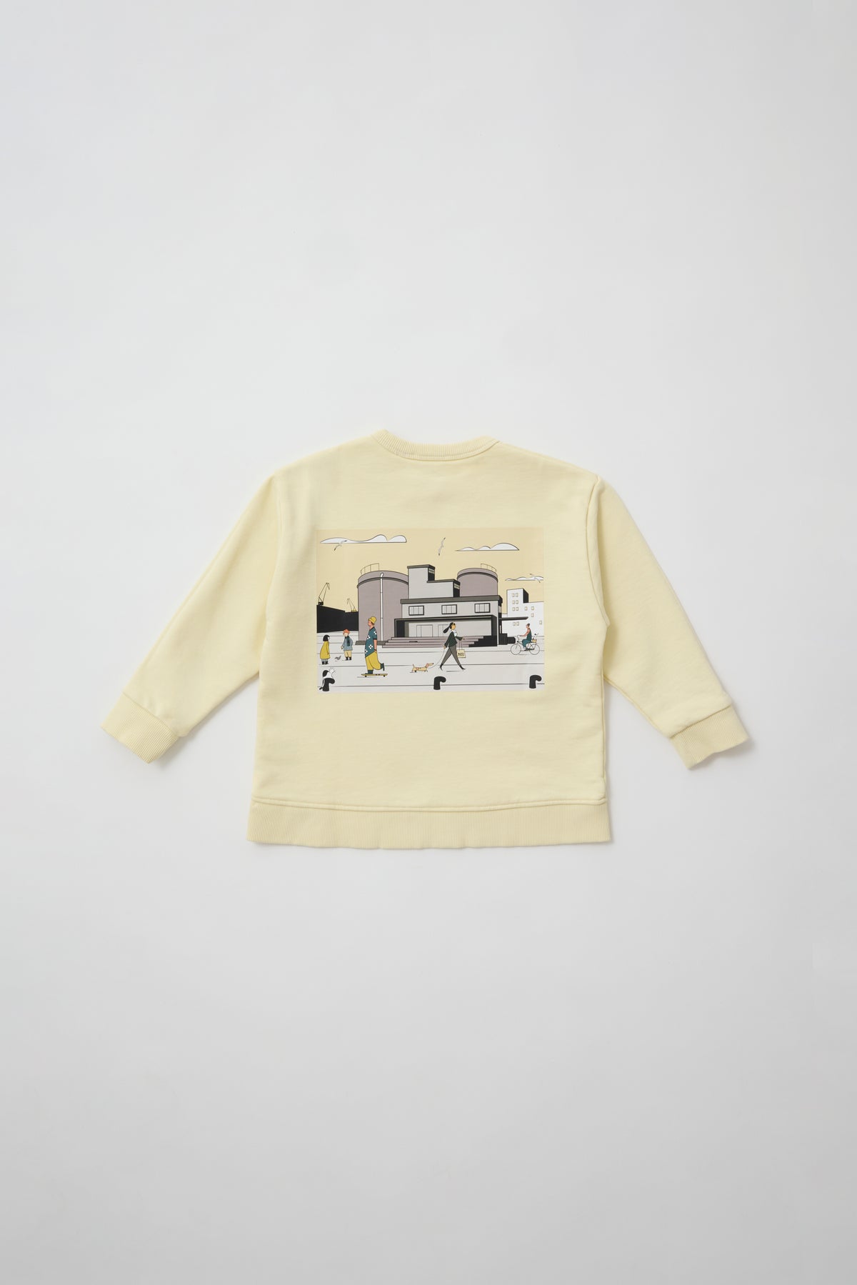 Sudadera amarilla niño "SILO"