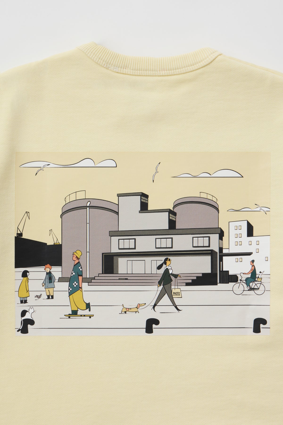 Sudadera amarilla niño "SILO"