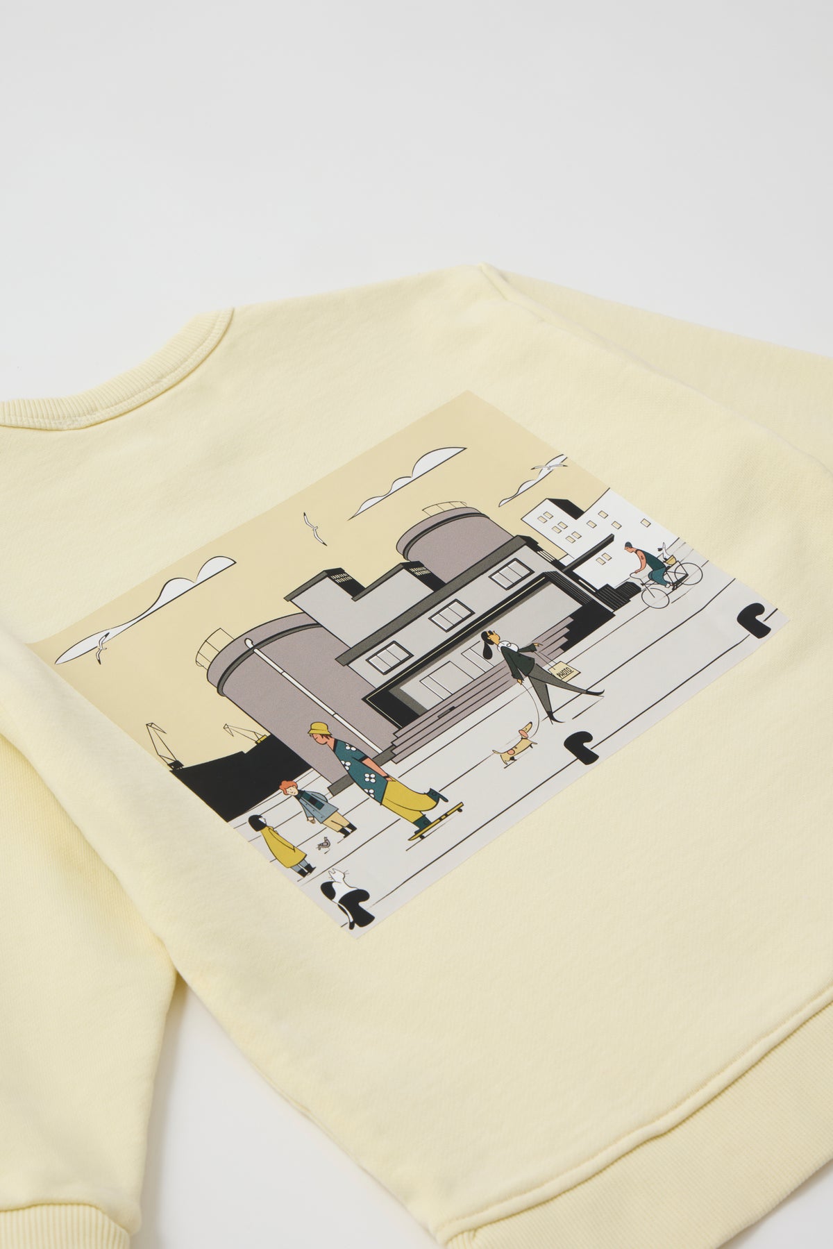 Sudadera amarilla niño "SILO"