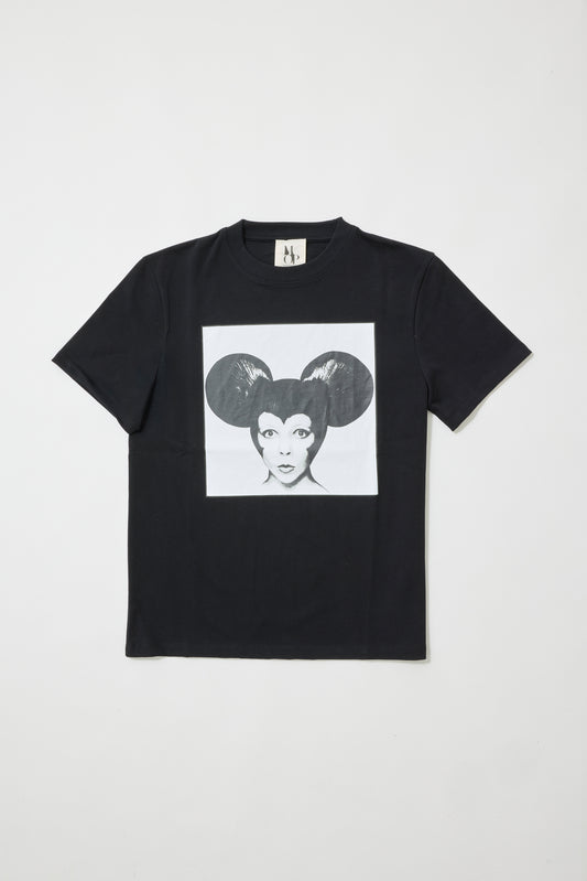Camiseta manga corta negra Penelope Mickey