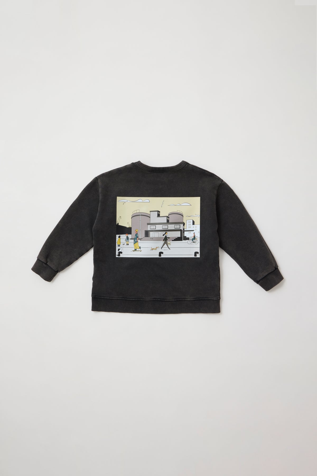 Sudadera gris niño"SILO"