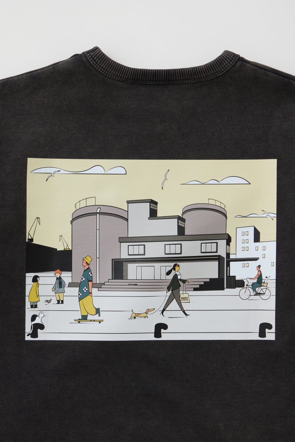 Sudadera gris niño"SILO"