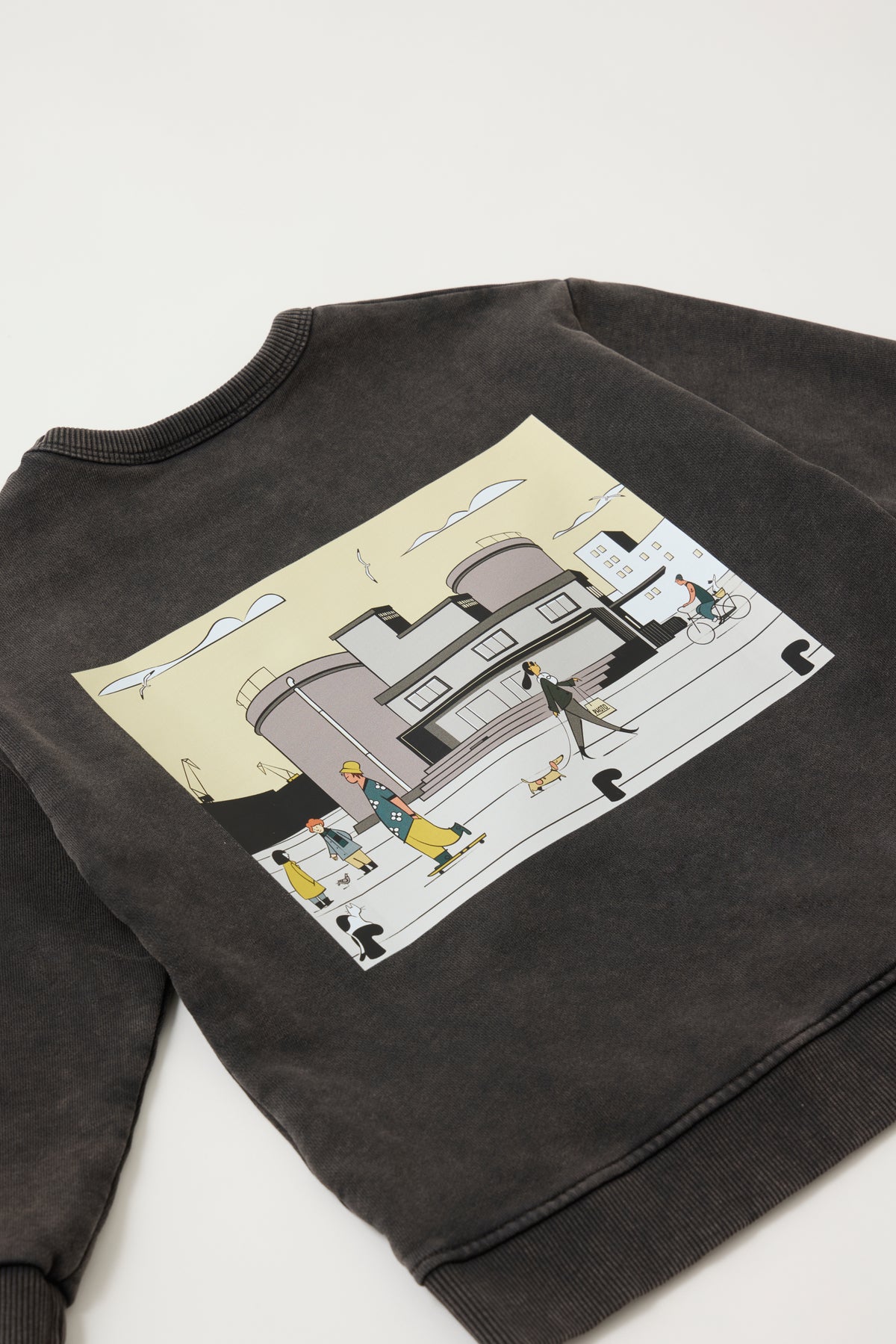 Sudadera gris niño"SILO"