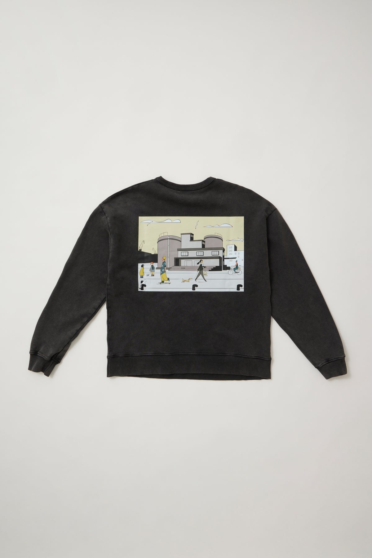 Sudadera gris adulto "SILO"