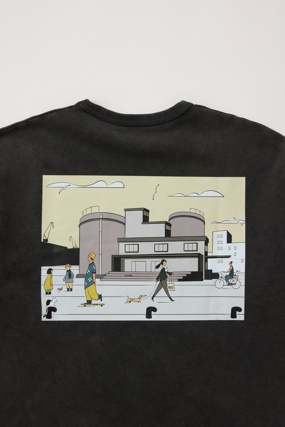 Sudadera gris adulto "SILO"