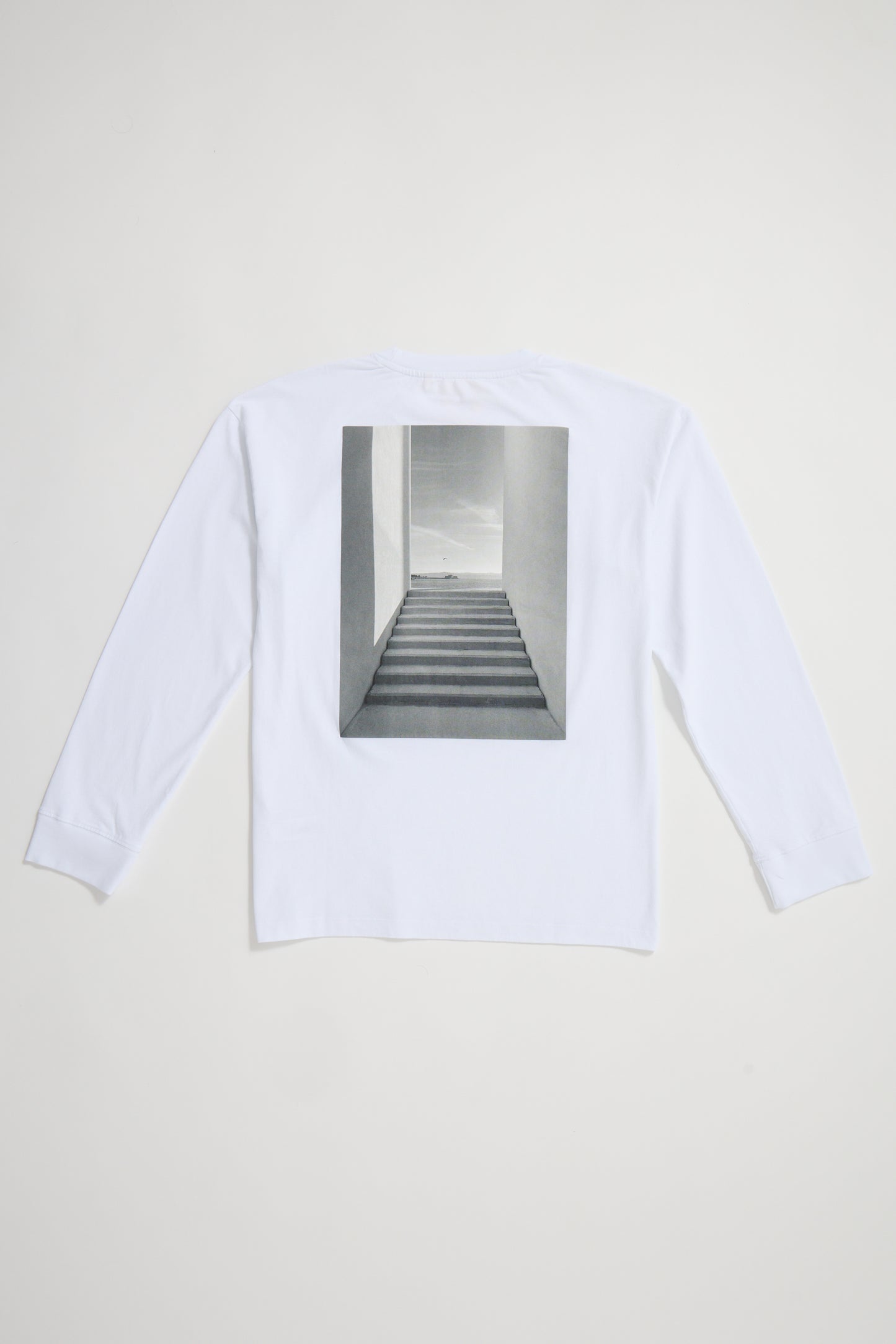 Camiseta manga larga adulto "Escaleras"