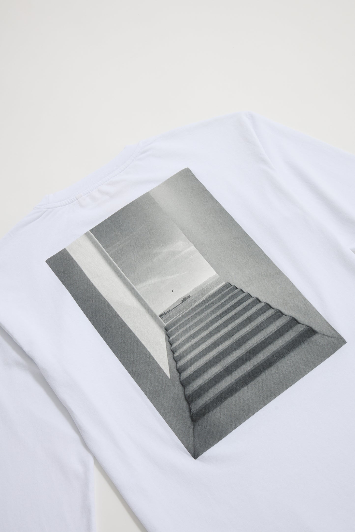 Camiseta manga larga adulto "Escaleras"