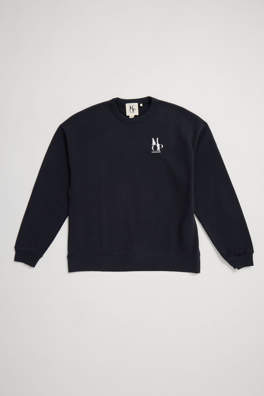 Sudadera navy adulto "Escaleras"