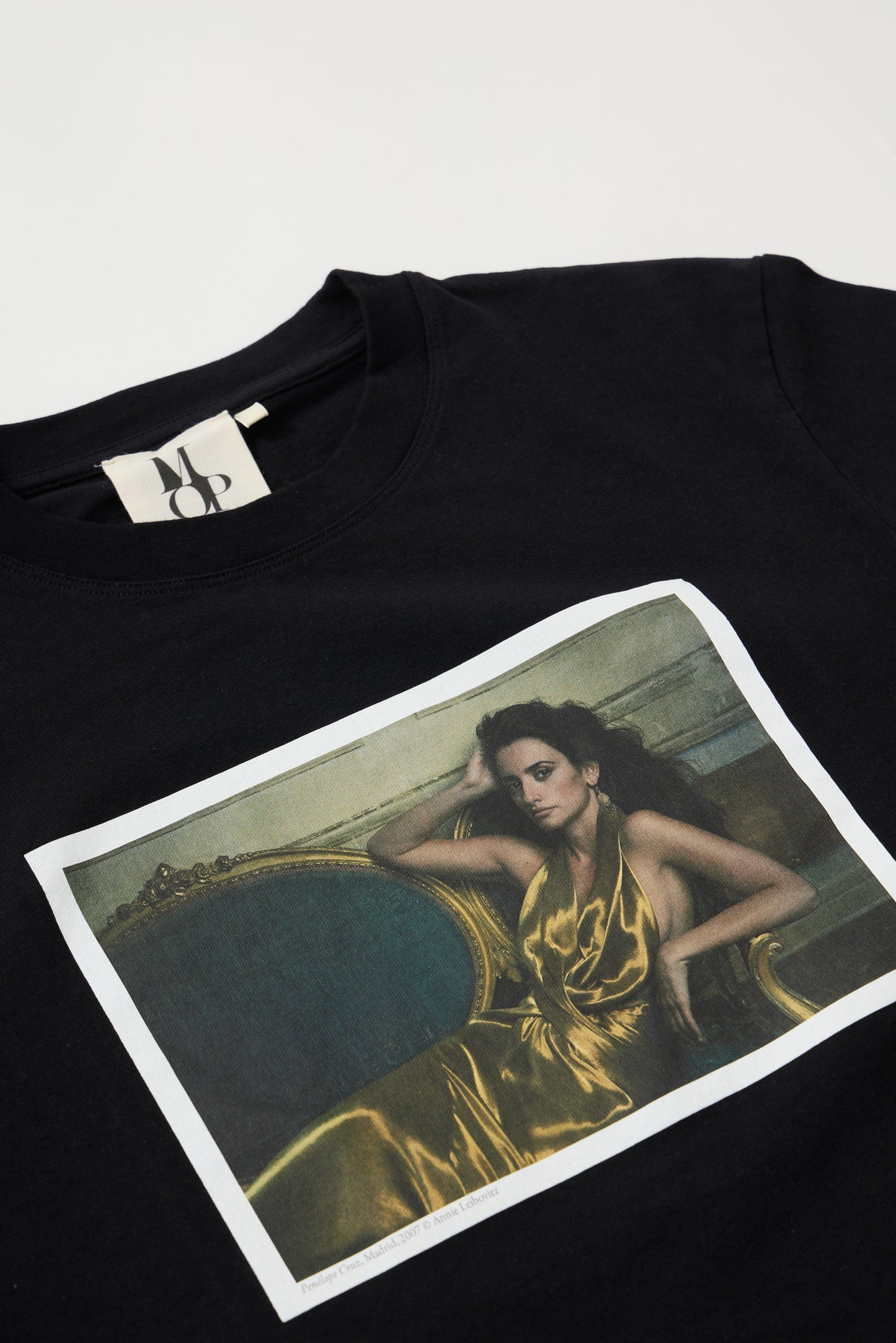 Camiseta Penélope Cruz Madrid © Annie Leibovitz