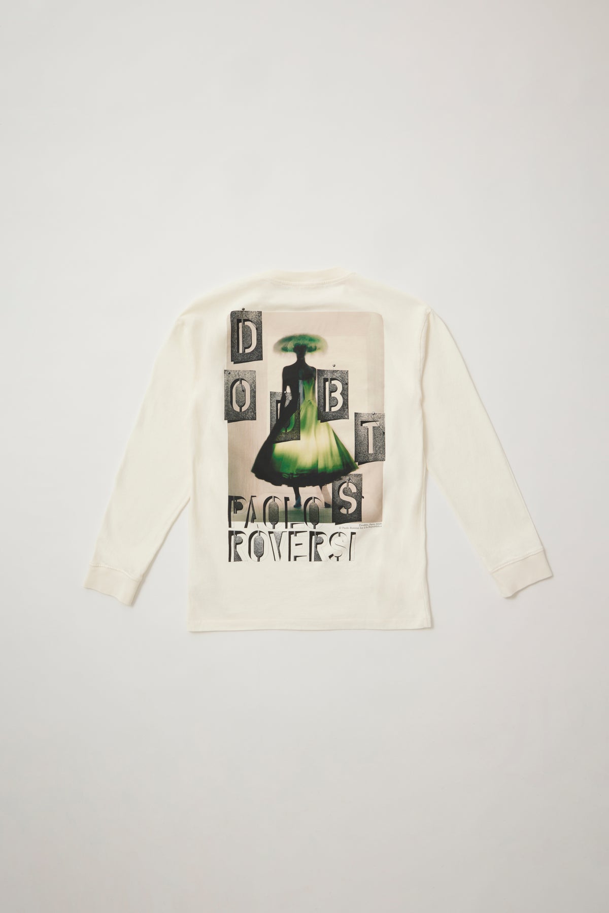 Camiseta manga larga Doubts, París 2026 © Paolo Roversi for d la Repubblica