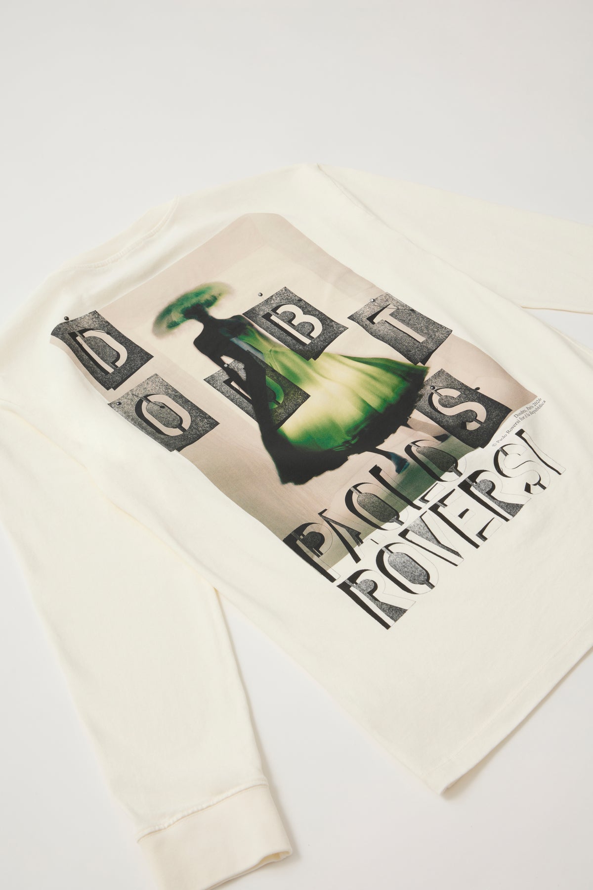 Camiseta manga larga Doubts, París 2026 © Paolo Roversi for d la Repubblica