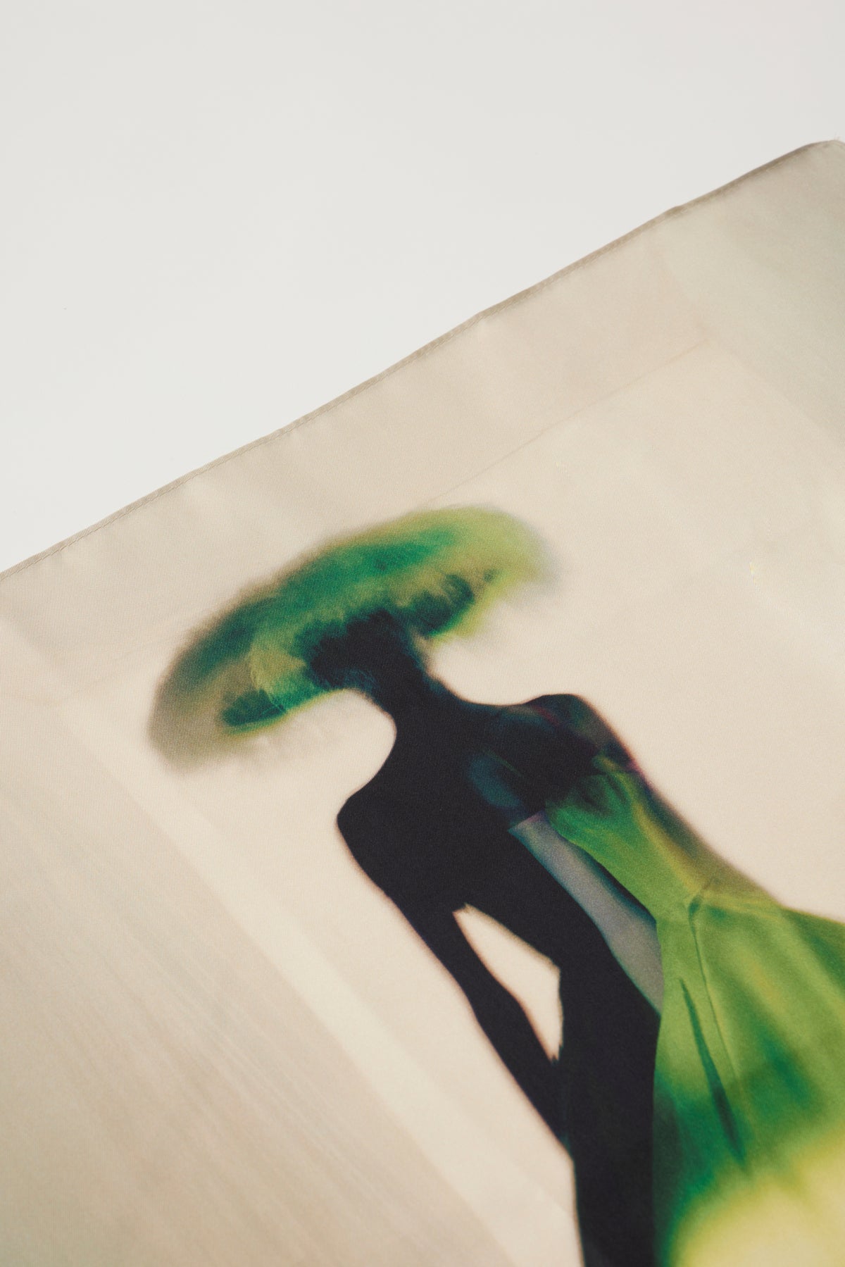 Pañuelo vestido verde © Paolo Roversi