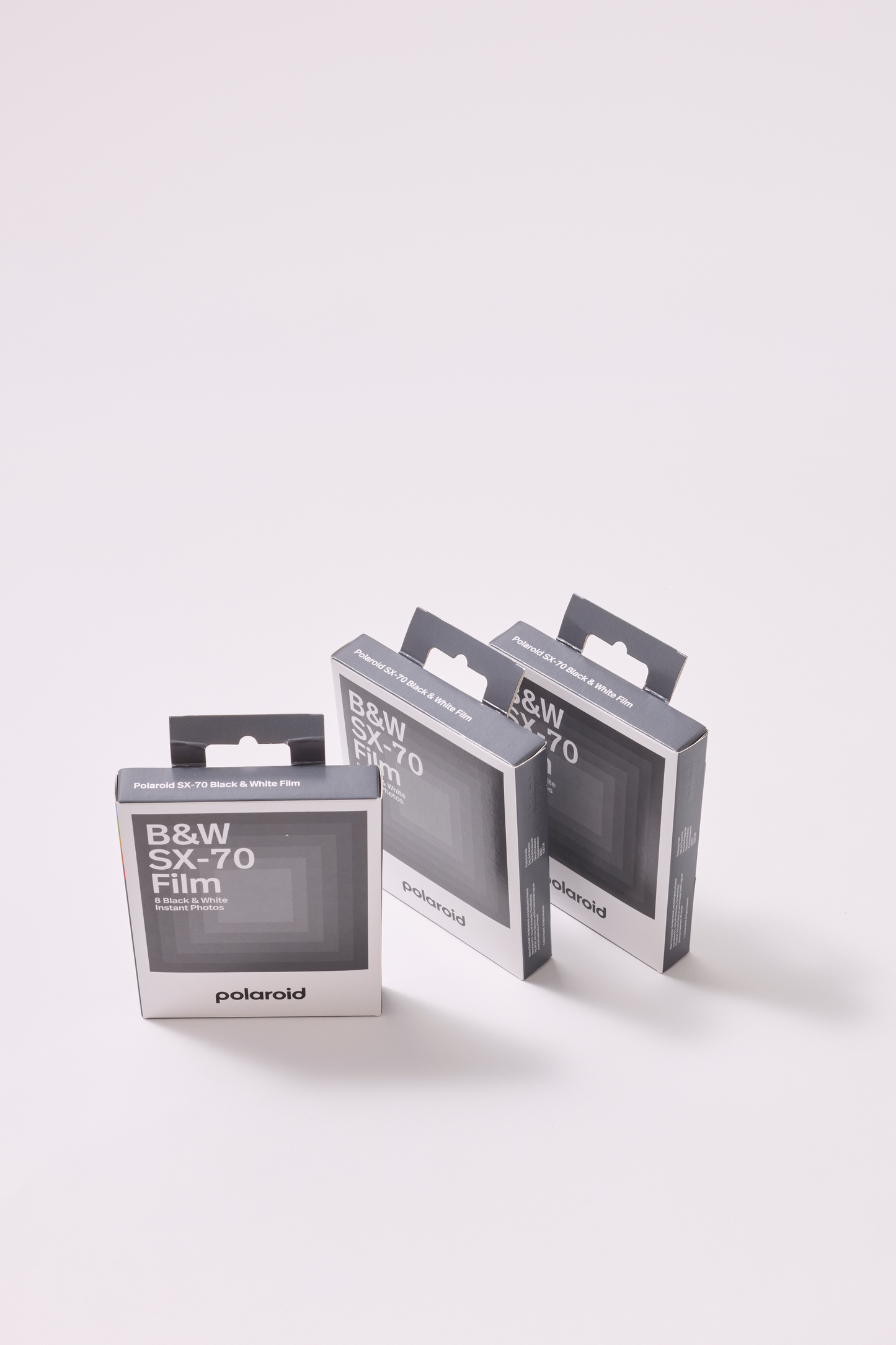 Película Polaroid Branca Negra
