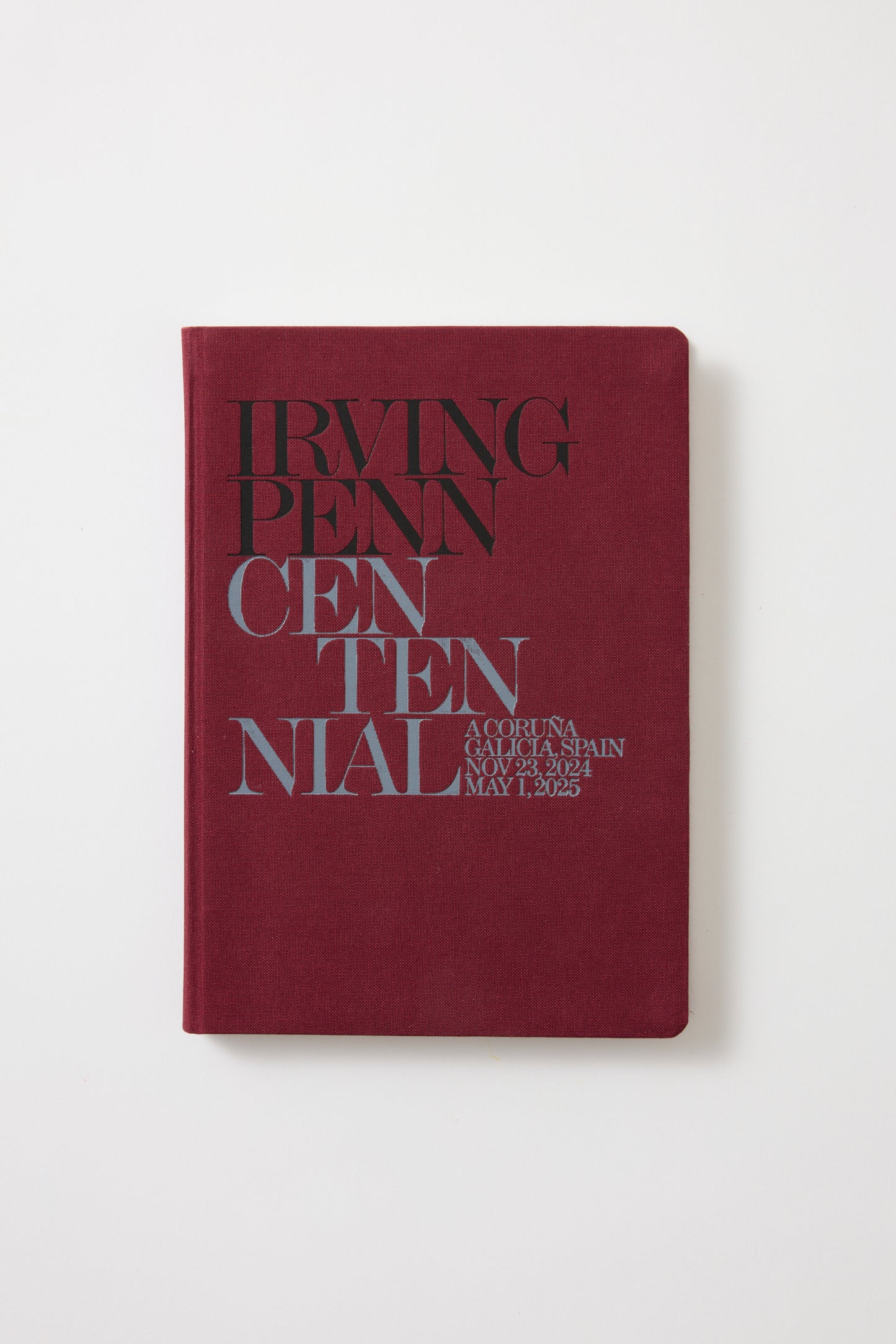 Irving Penn Burgundy Covered Notebook