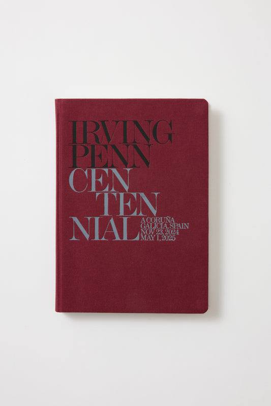 Irving Penn Burgundy Covered Notebook