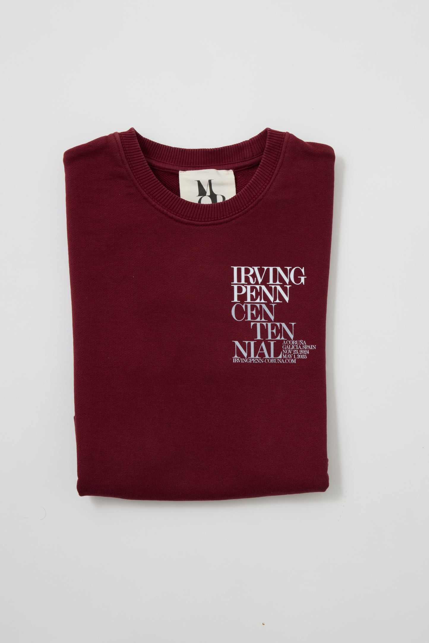 Sudadera infantil con texto "IRVING PENN".