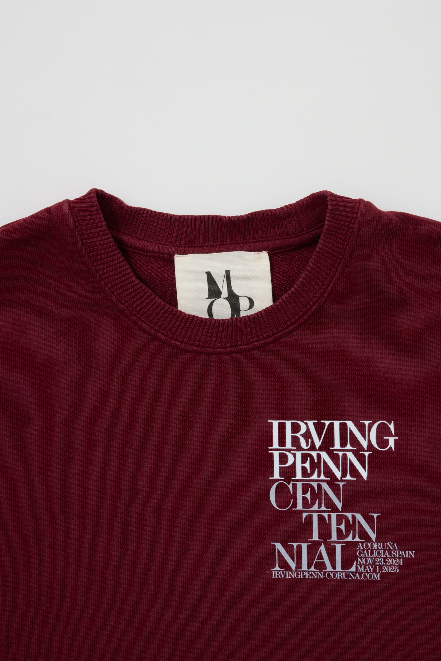Sudadera infantil con texto "IRVING PENN".