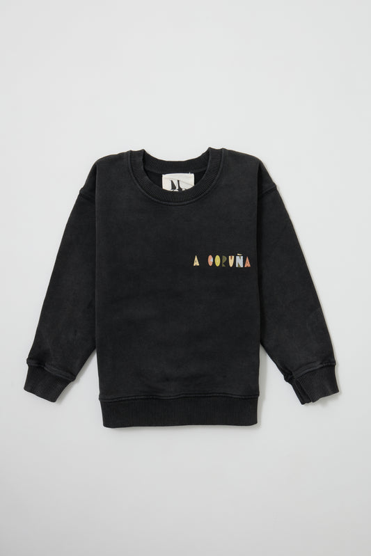 Sudadera gris "Silo" infantil