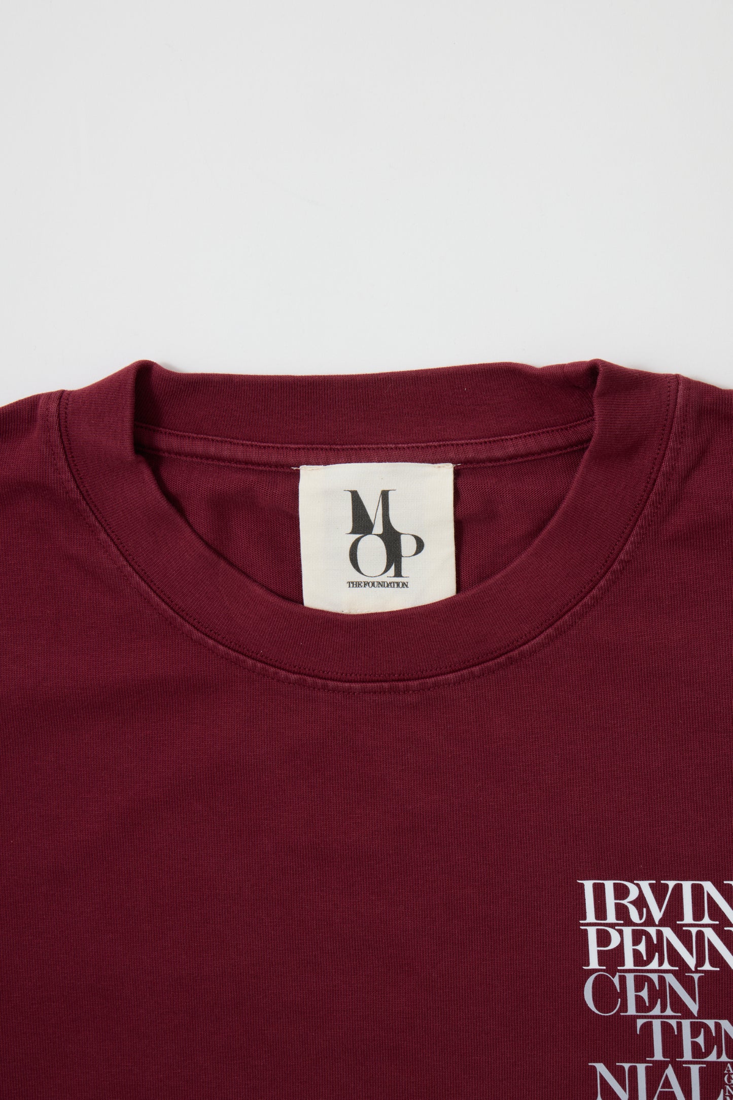 Camiseta granate "Irving Penn"