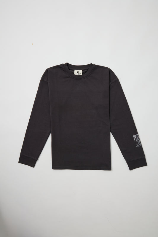 Camiseta con texto na manga "Irving Penn"