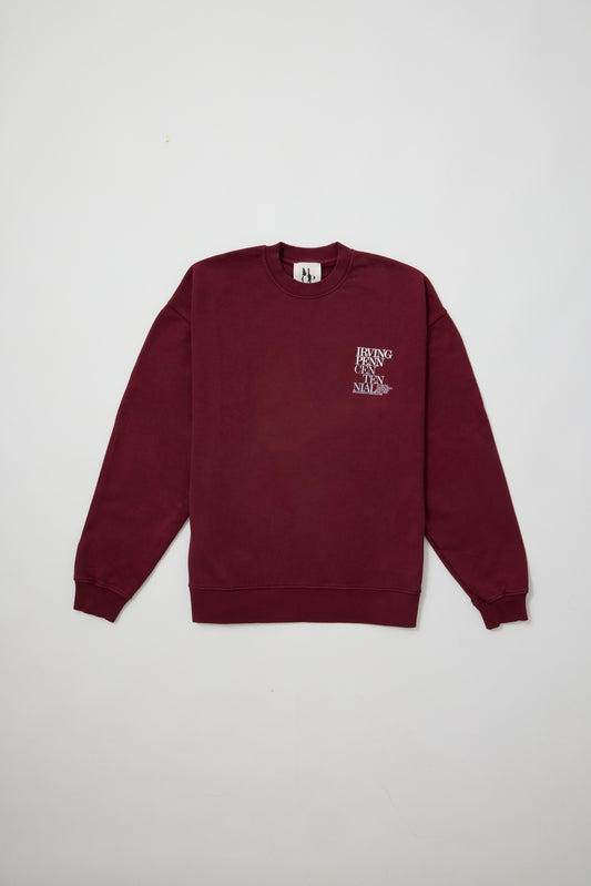 Sudadera para adulto con texto "IRVING PENN".