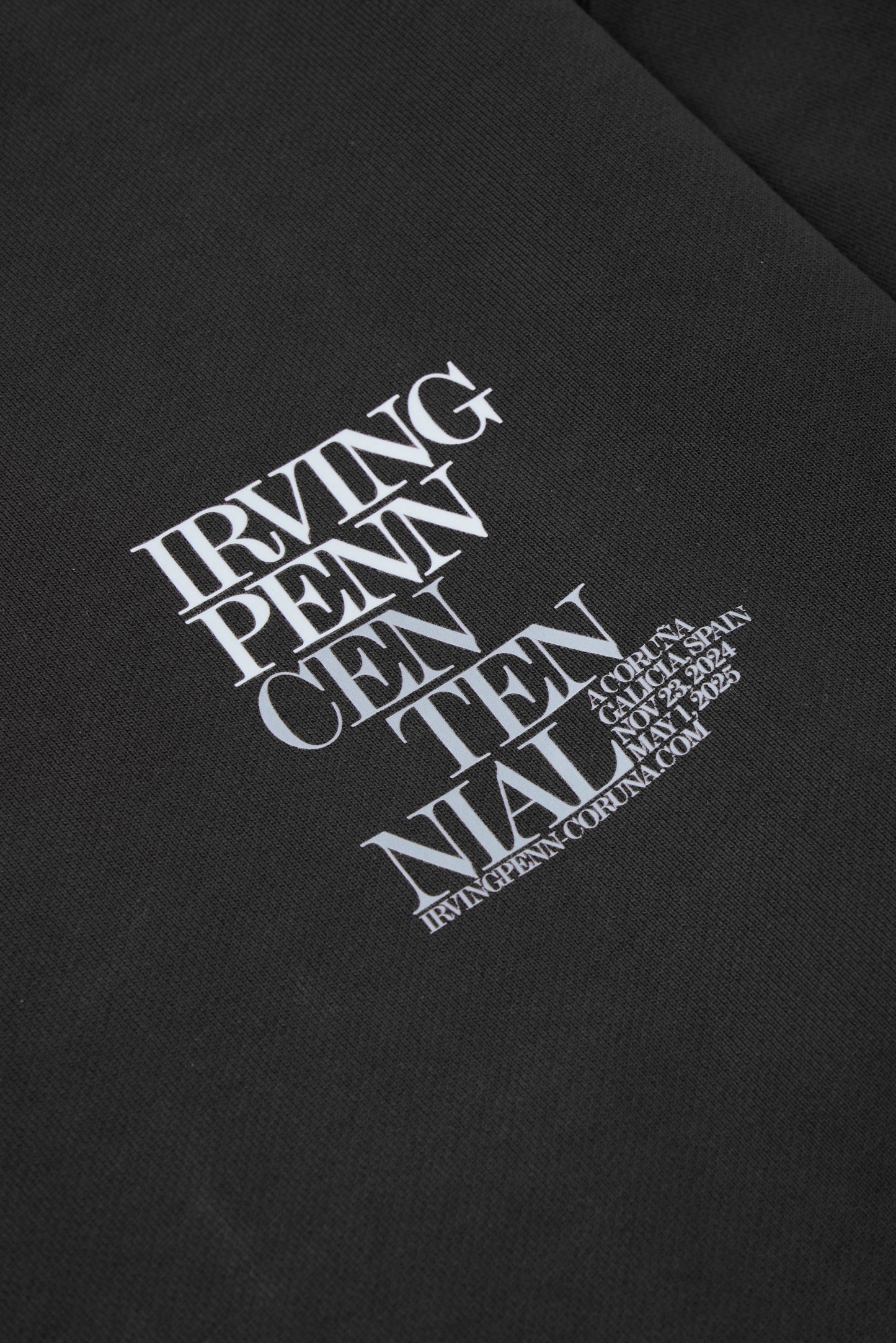 Sudadera para adulto con texto "IRVING PENN".