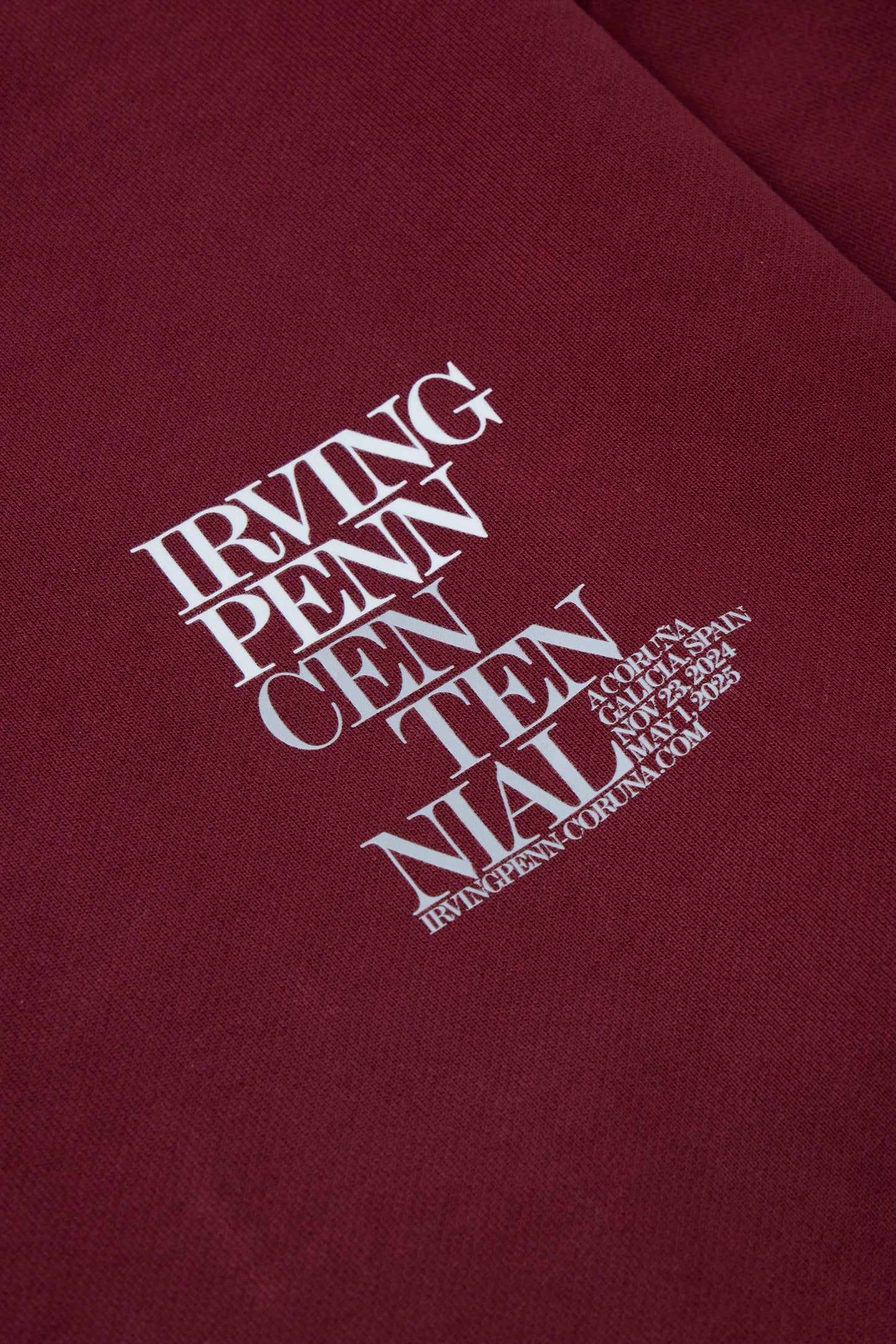 Sudadera para adulto con texto "IRVING PENN".