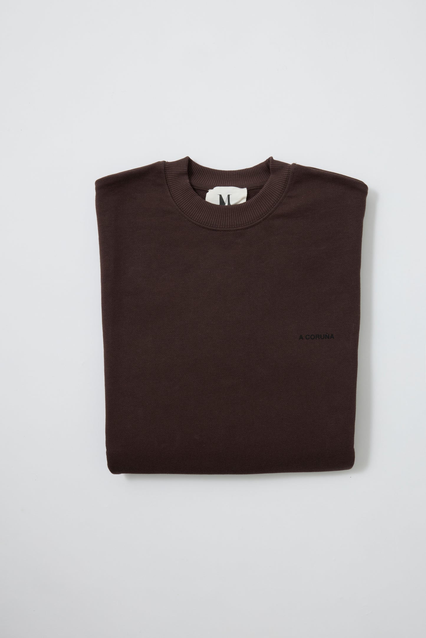 Brown adult sweatshirt "Silo"