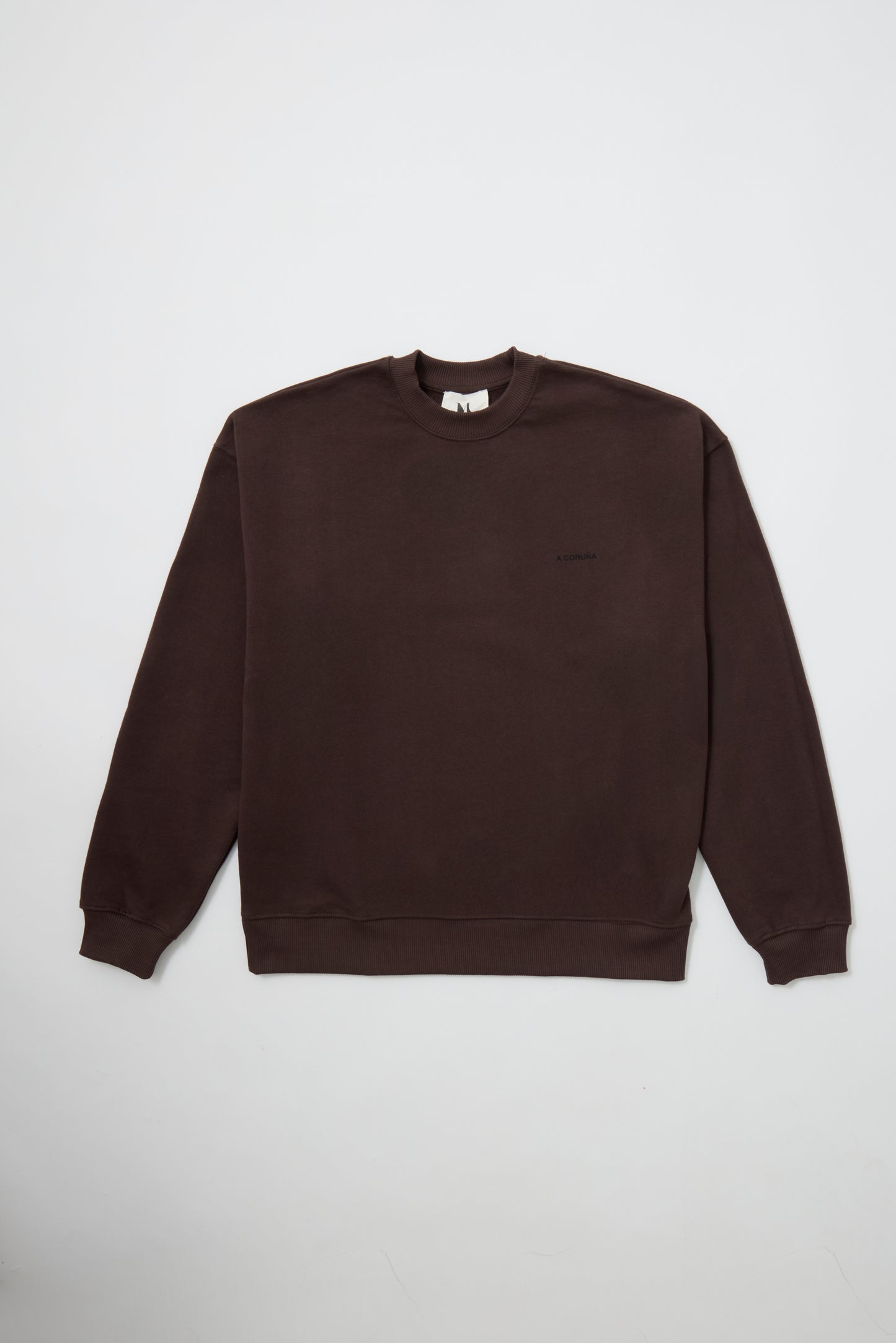 Brown adult sweatshirt "Silo"