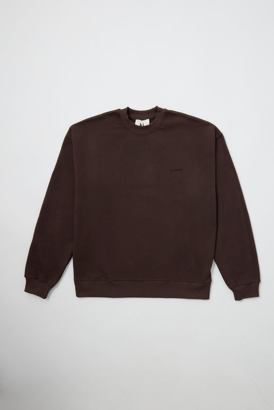 Brown adult sweatshirt "Silo"
