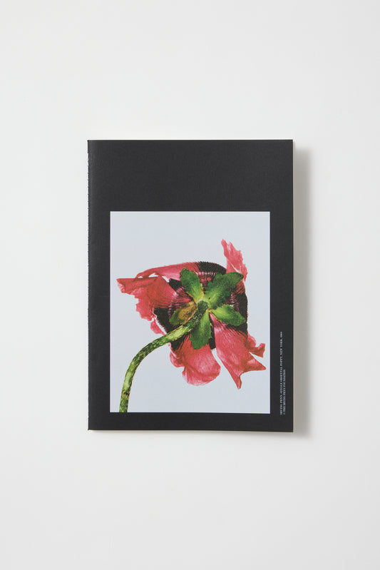 Single Oriental Poppy Design Notebook