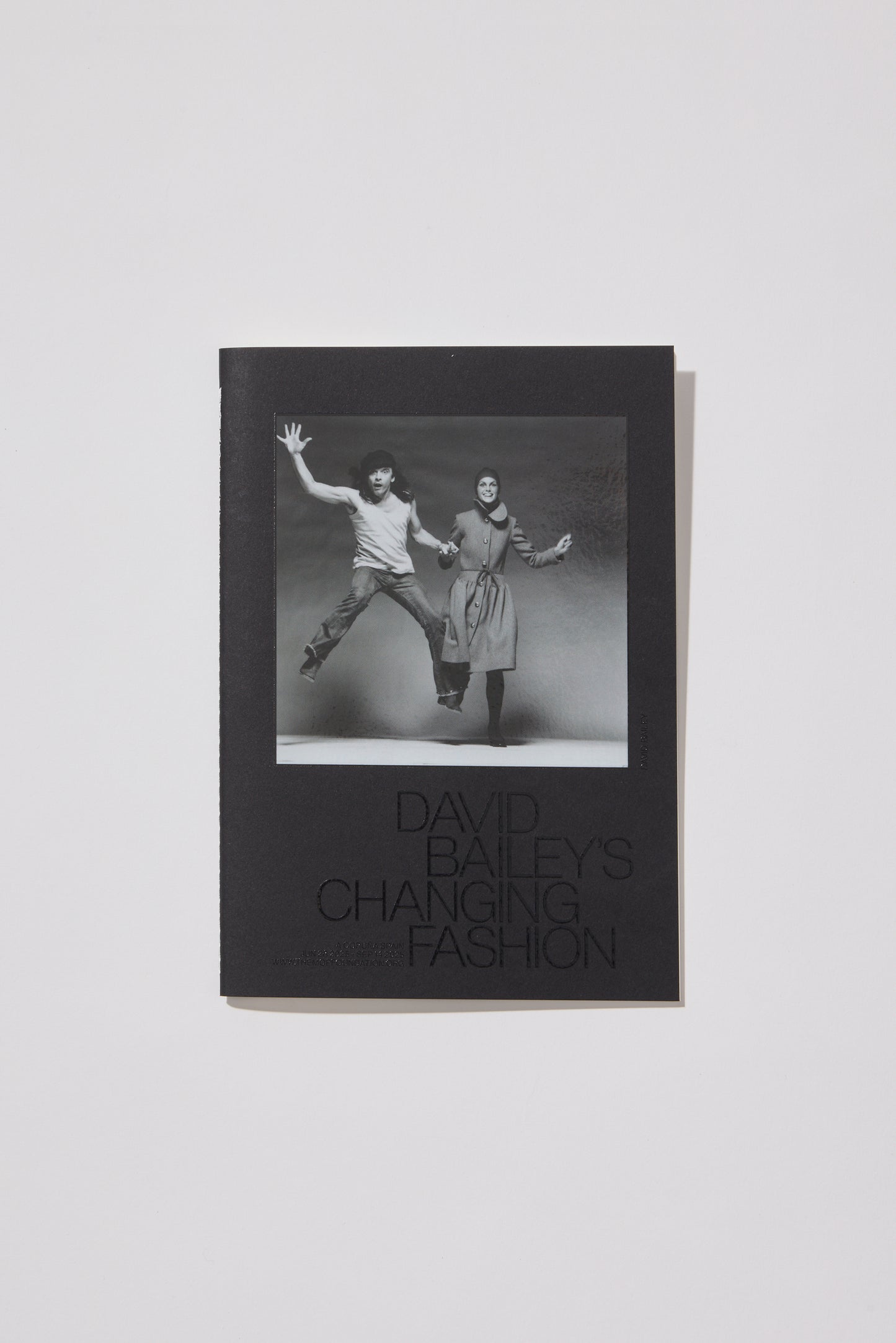 Sewn notebook Bailey + Jean jumping  1971