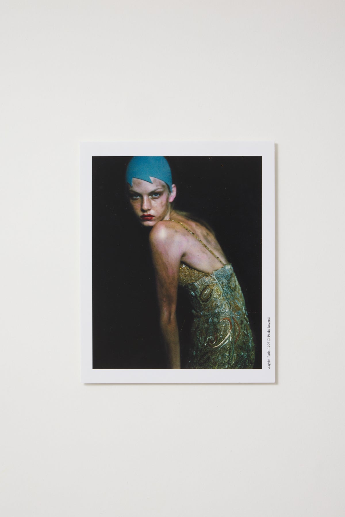 Postal Angela, París 1999 © Paolo Roversi