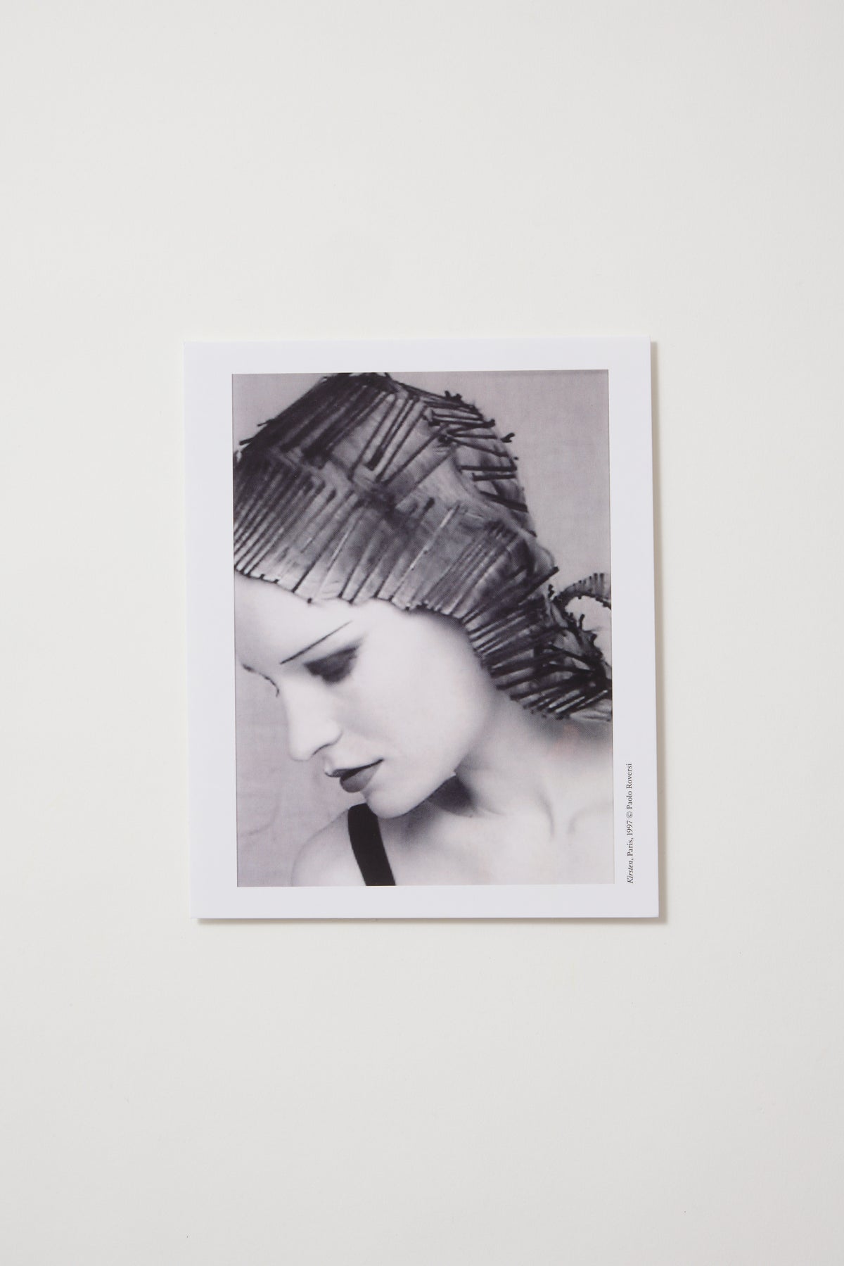 Postal Kirsten, París 1997 © Paolo Roversi
