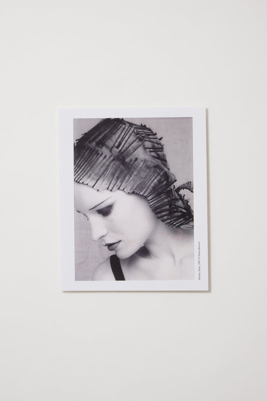 Postal Kirsten, París 1997 © Paolo Roversi