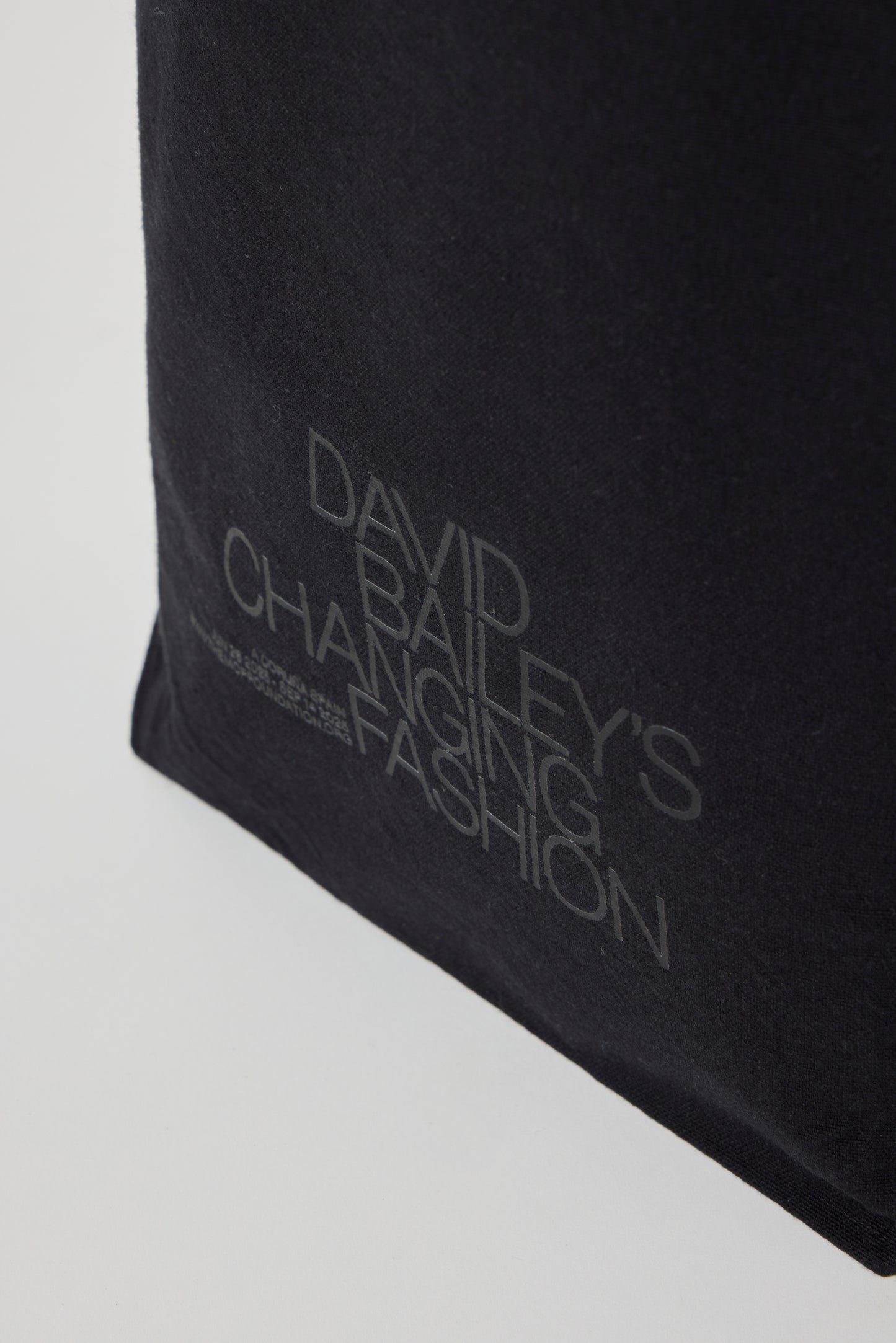 Tote Bag Pequeña negra David Bailey