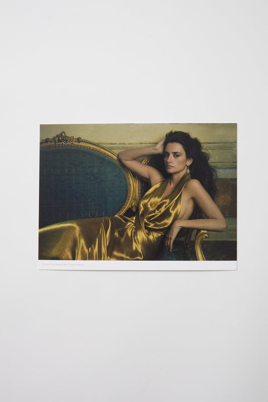 Postal grande Penélope Cruz Madrid © Annie Leibovitz