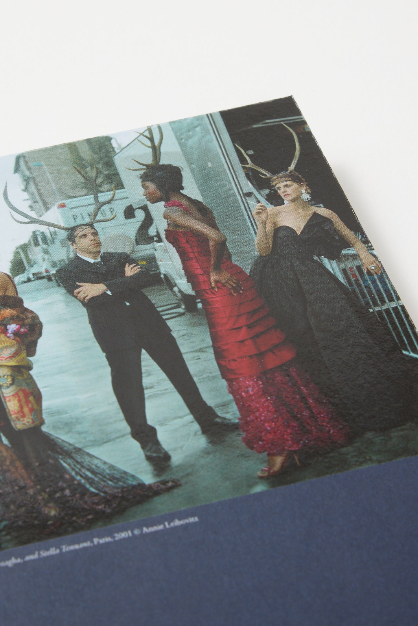 Ben Stiller notebook and Paris 2001 models © Annie Leibovitz