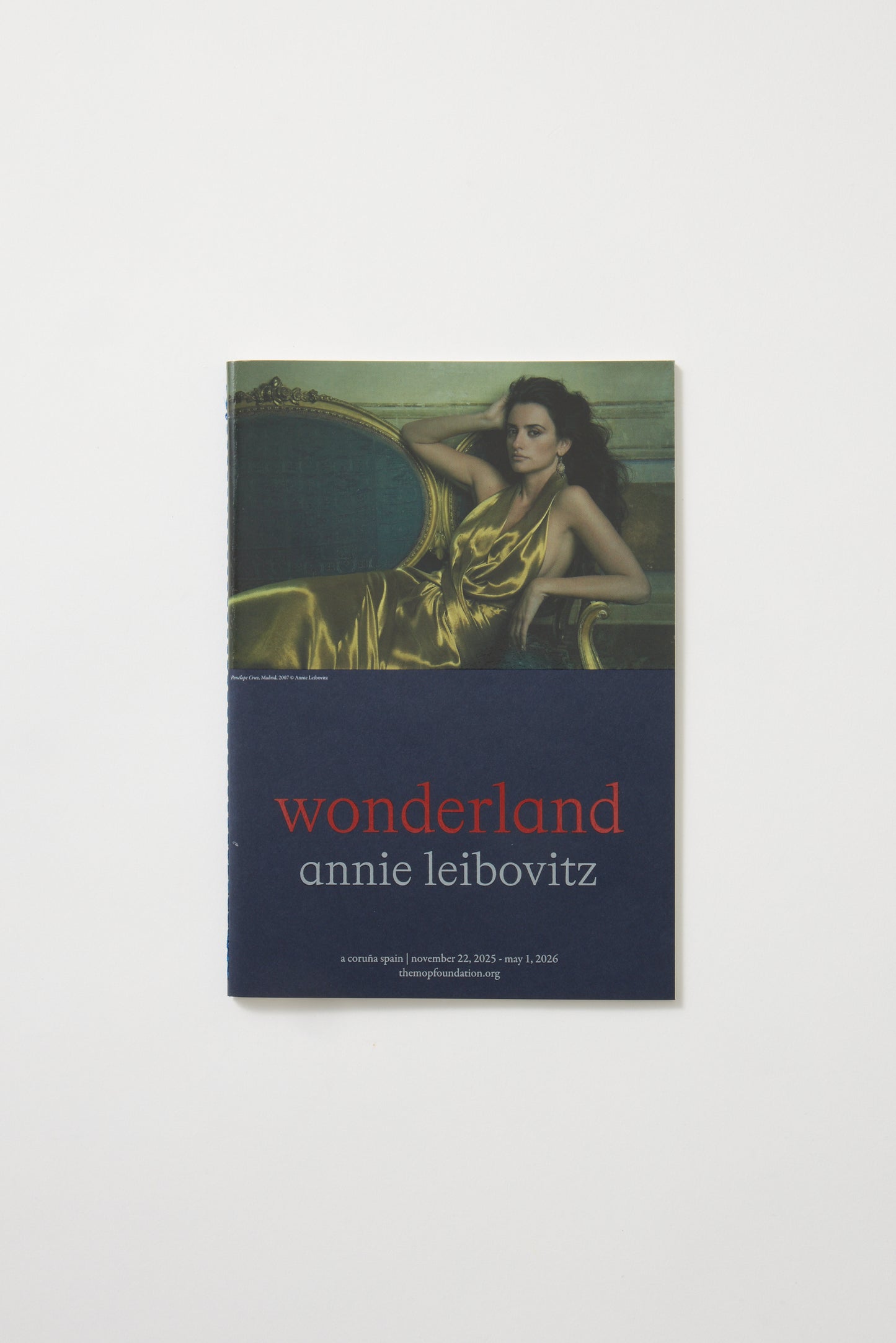 Penelope Cruz Madrid Notebook © Annie Leibovitz