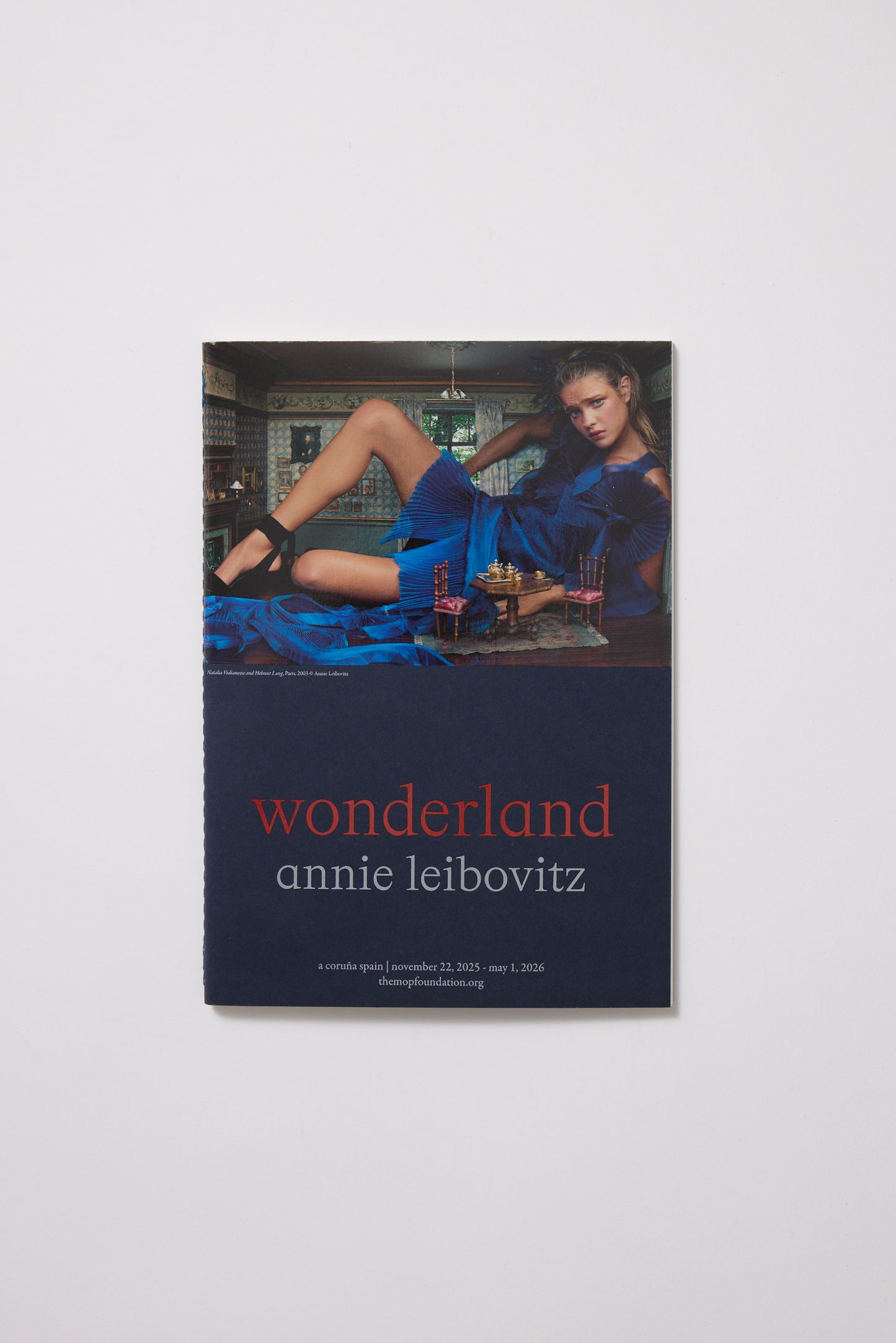 Libreta Natalia Vodianova París 2003 © Annie Leibovitz