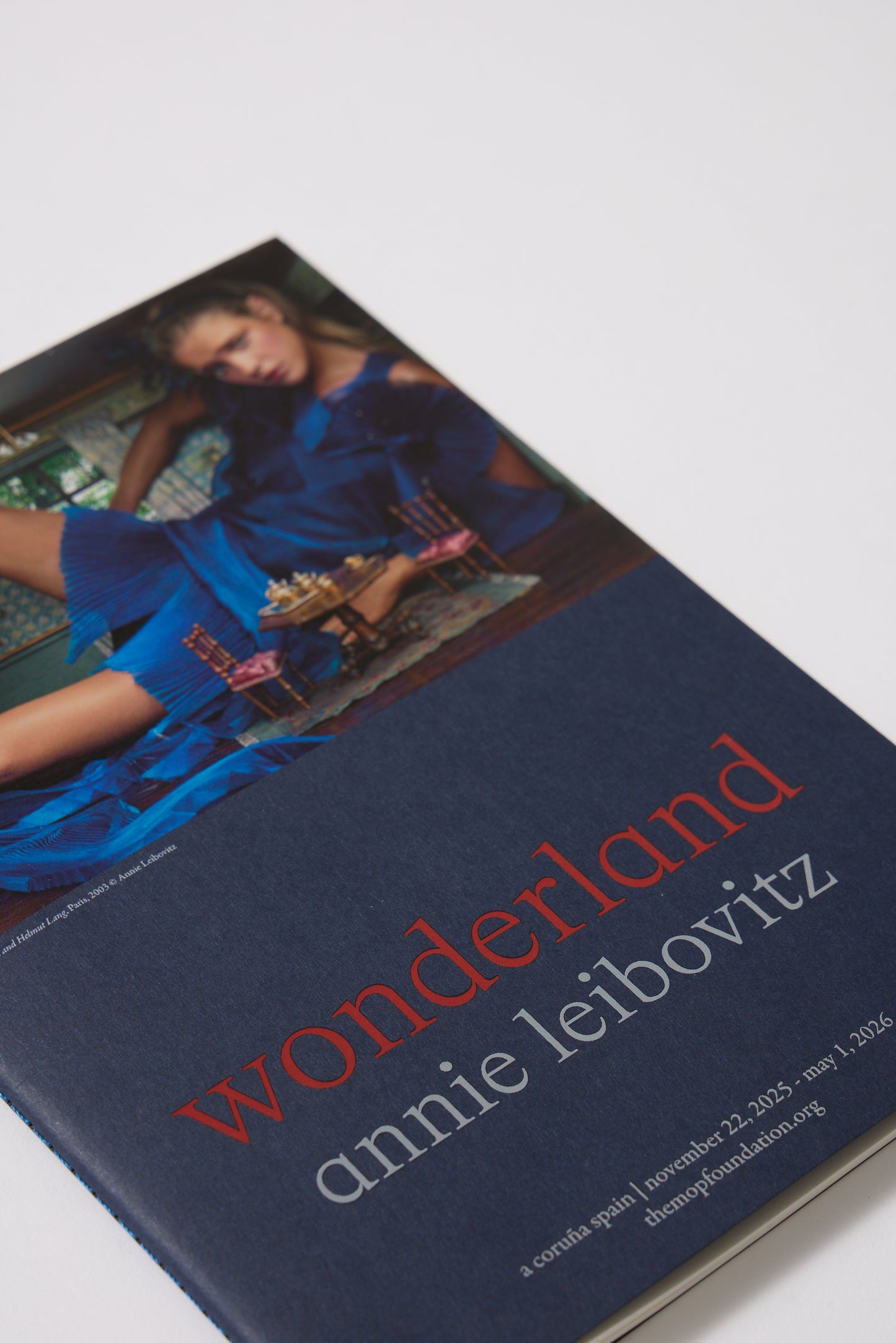 Libreta Natalia Vodianova París 2003 © Annie Leibovitz